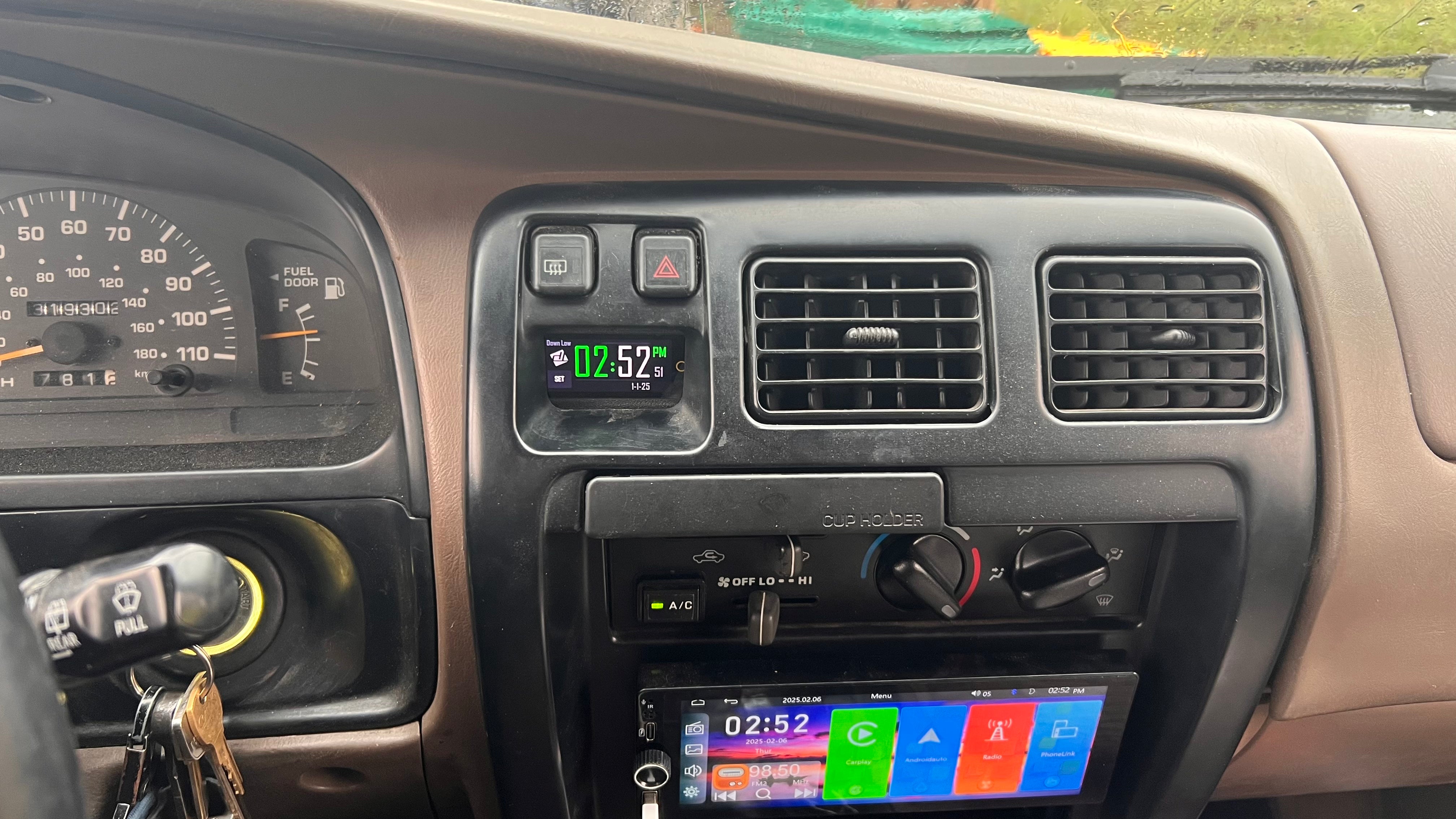 3rd Gen 4Runner Digi Clock AMOLED Touch RGB